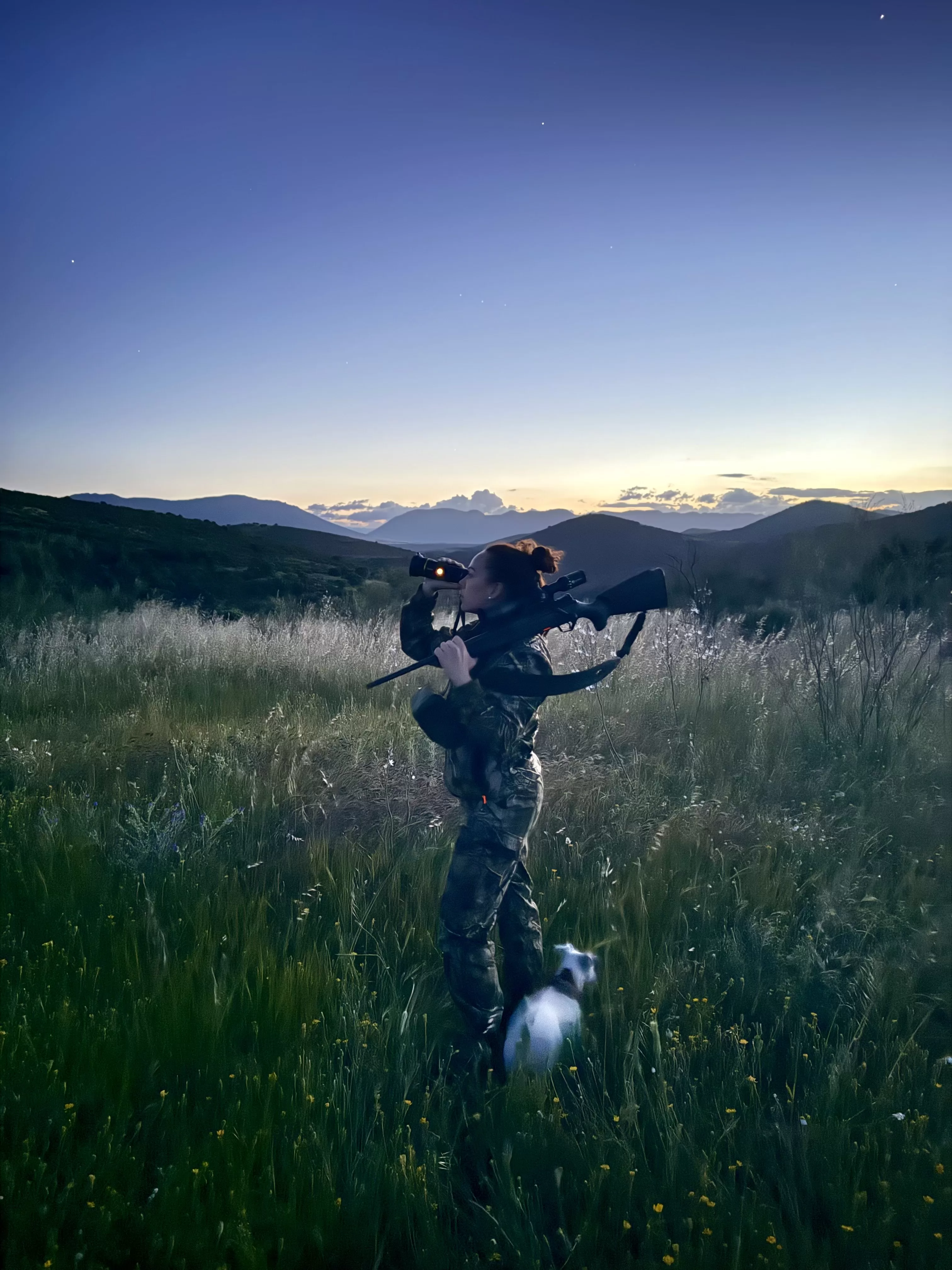 ethical hunting with my thermal monucular
