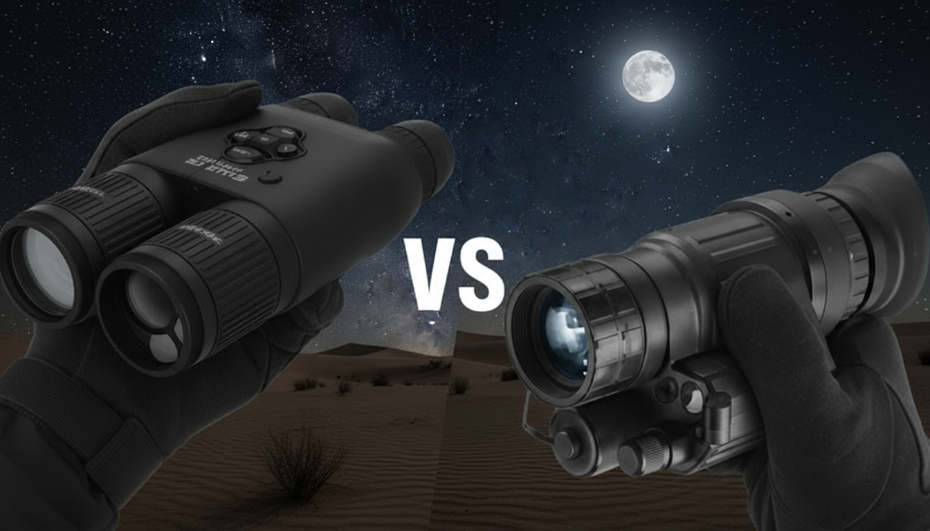 Thermal Monocular vs Binocular vs Scope