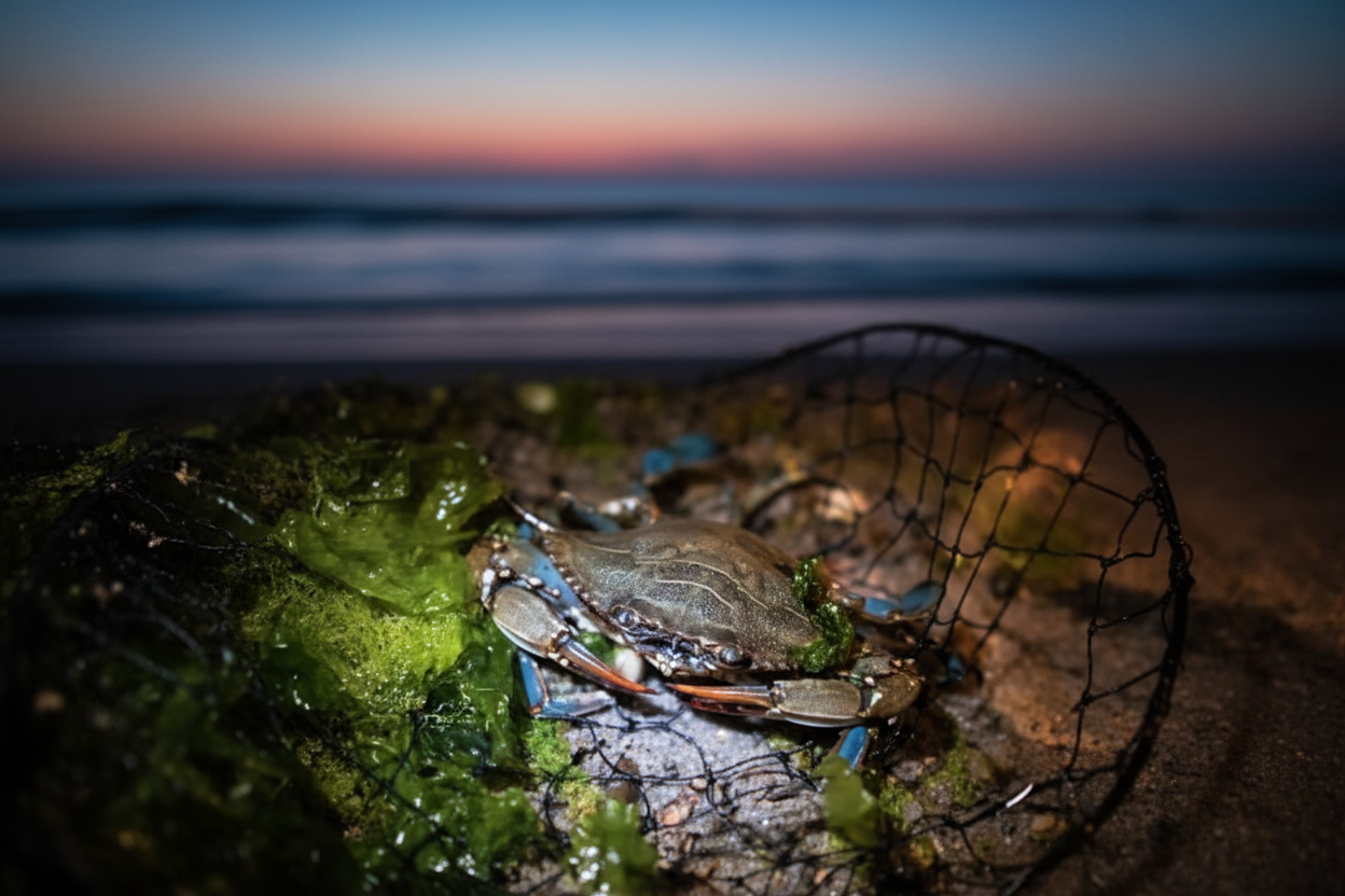 Beach Night Safety for Crab Hunters