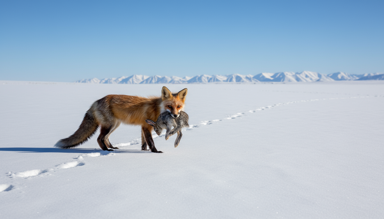 Setting Up for hunting the fox successfully