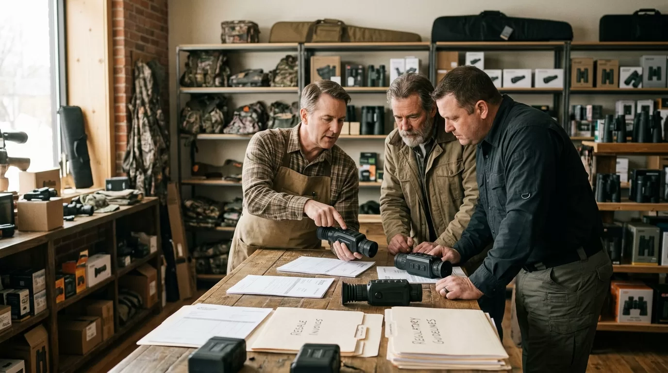 become a thermal optics dealer — thermal dealer steps