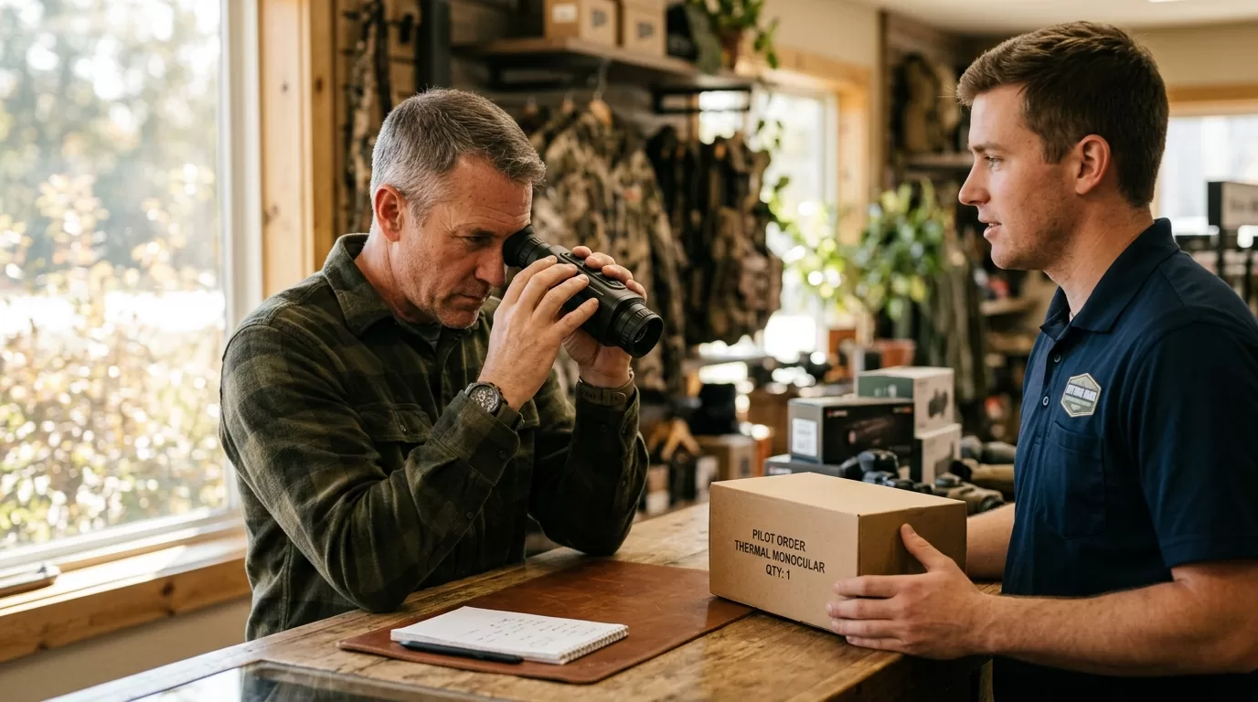 negotiate moq with a thermal optics manu — buyer levers that work