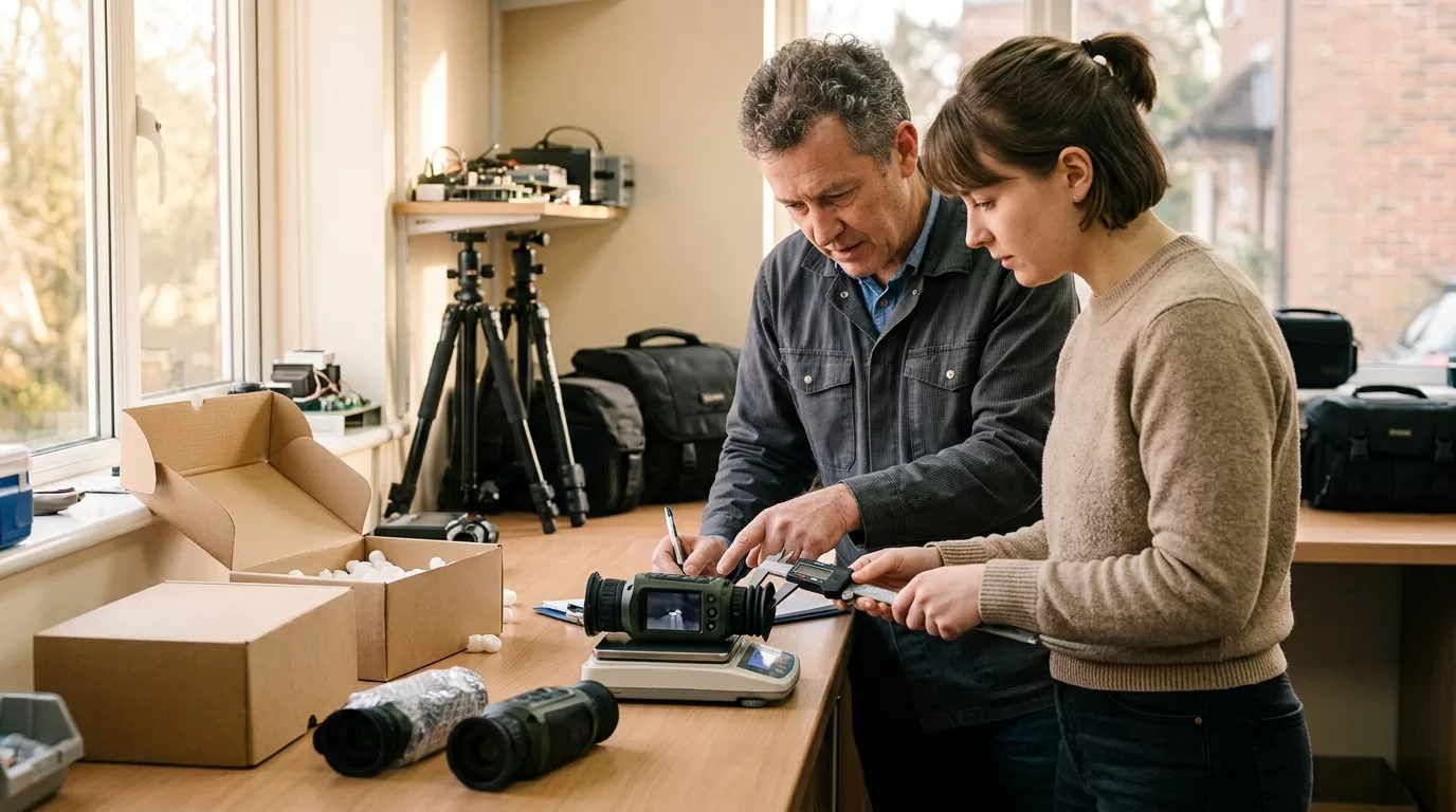 vet a thermal optics supplier on alibaba — sample and spec checks