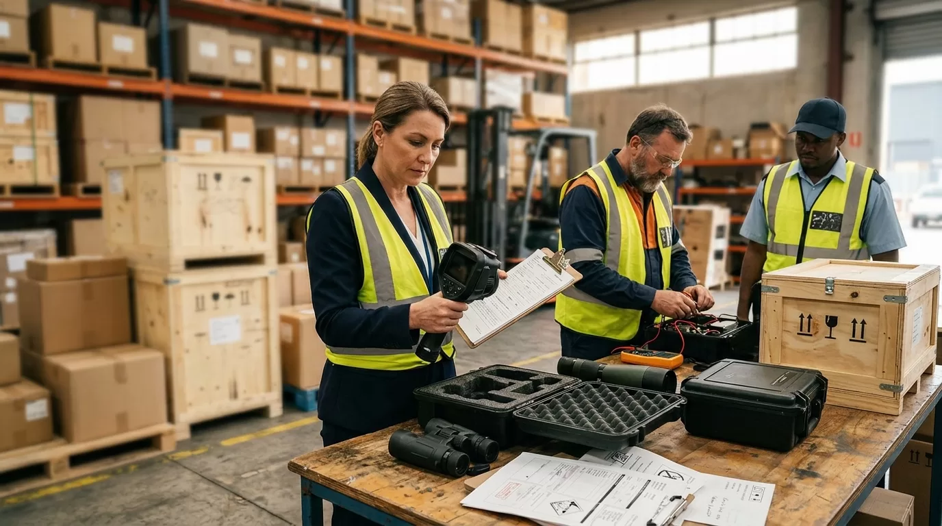 importing thermal cameras from china — dual-use export controls