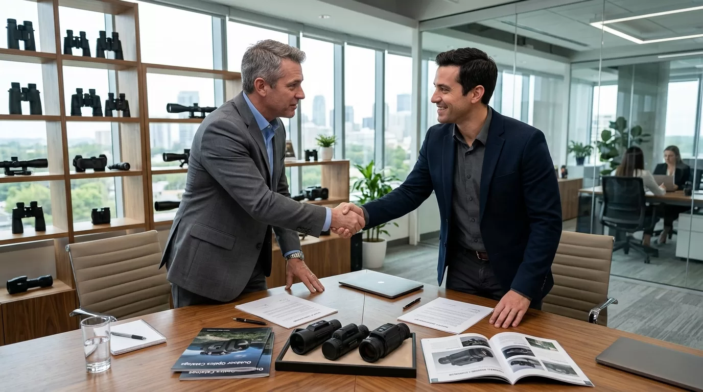 Negotiating Exclusive Distribution Rights for Thermal Optics
