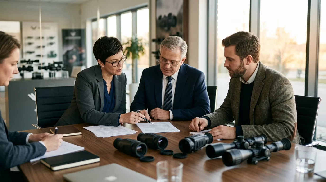 Pixfra exclusive distribution rights contract clauses for thermal optics dealers