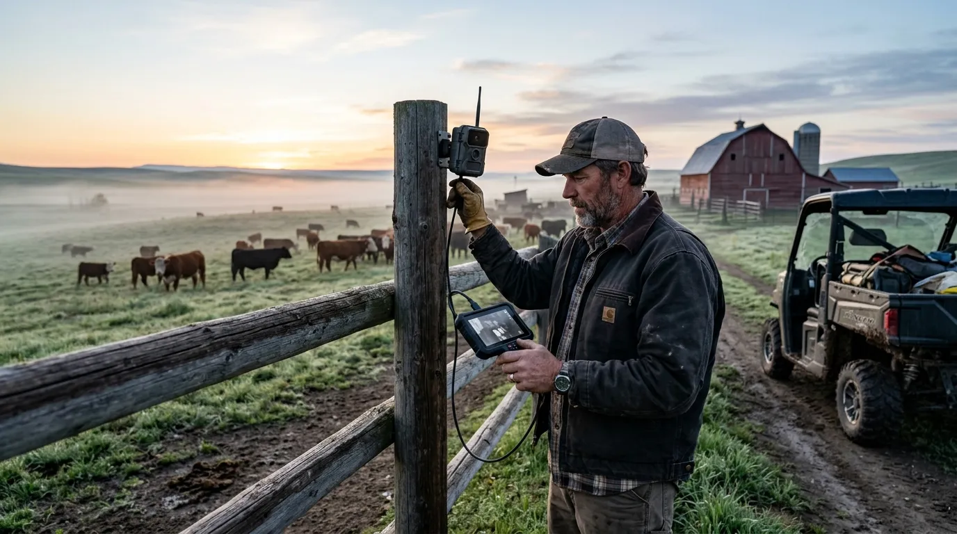 perimeter security for farms and ranches — Perimeter Security for Farms and Ranches Using Thermal