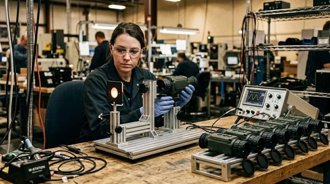 thermal core module integration — production test checklist