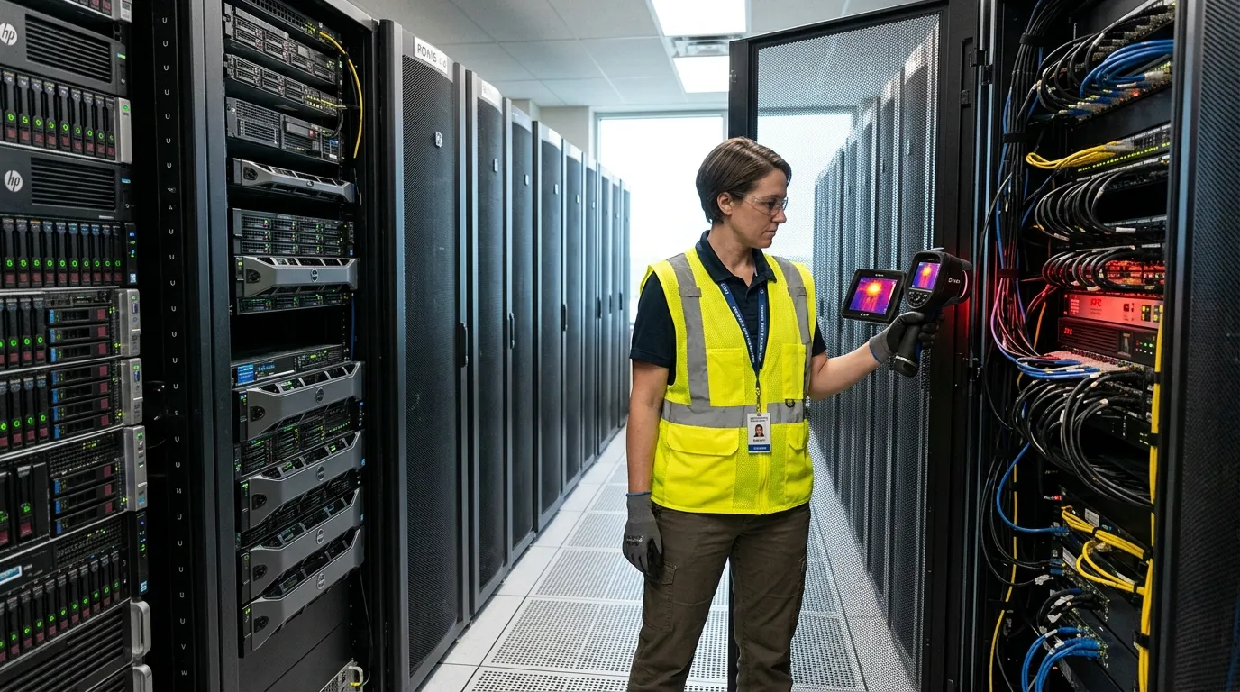 thermal for data center uptime — Thermal for Data Center Uptime Hot Spots Failing PDUs