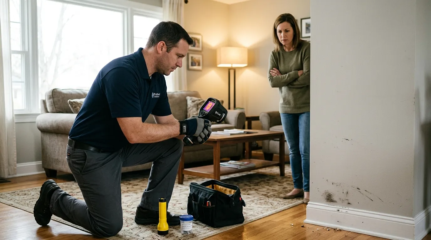 thermal imaging for pest control pros — Thermal Imaging for Pest Control Pros Finding Rodent Nests