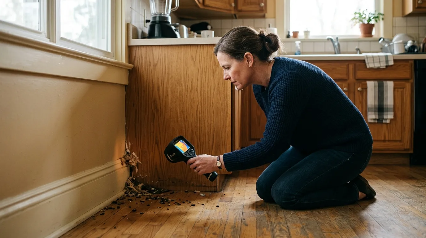 Rodent Nests in Walls